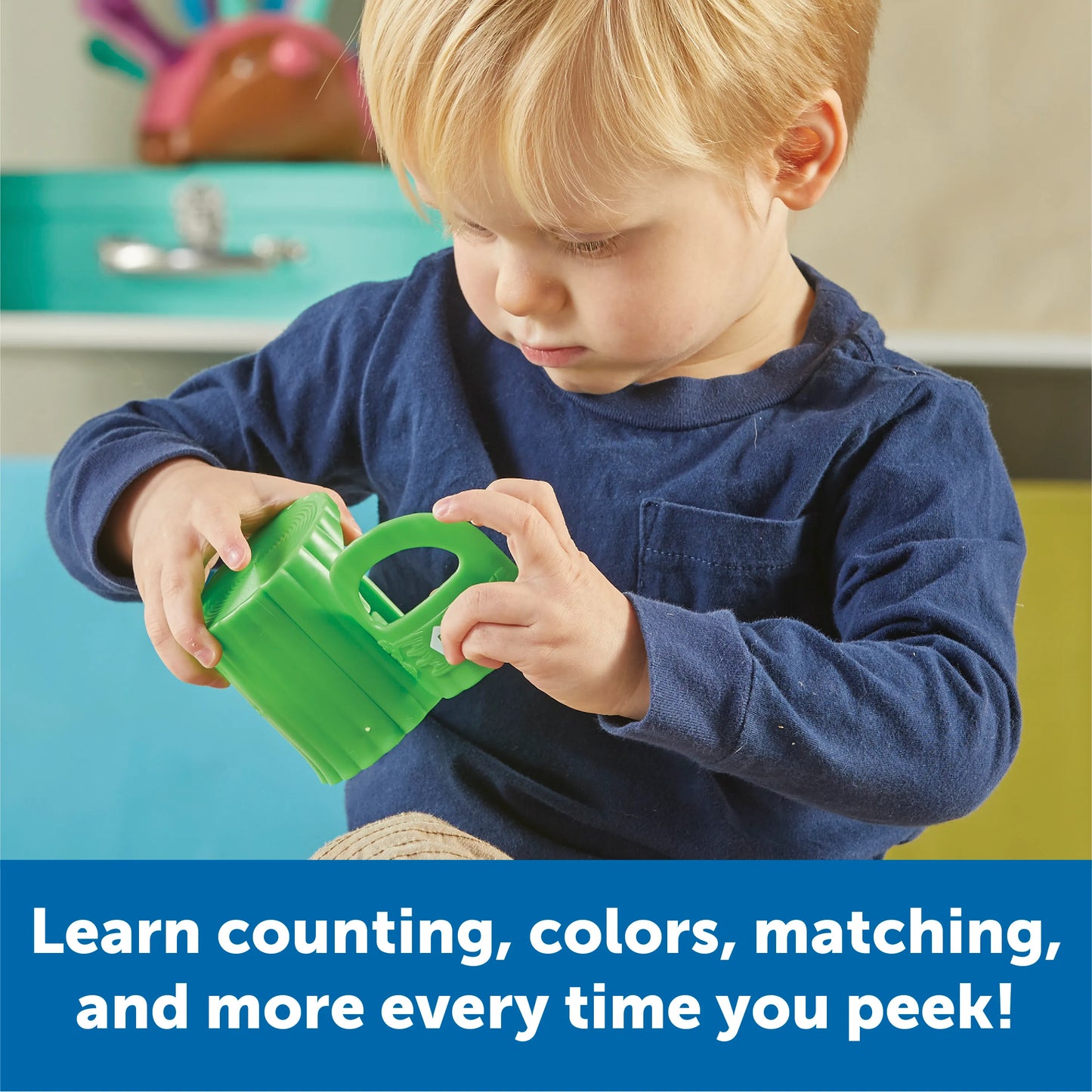 Learning Resources Peekaboo Learning Jungle fine Motor Color Matching Toys