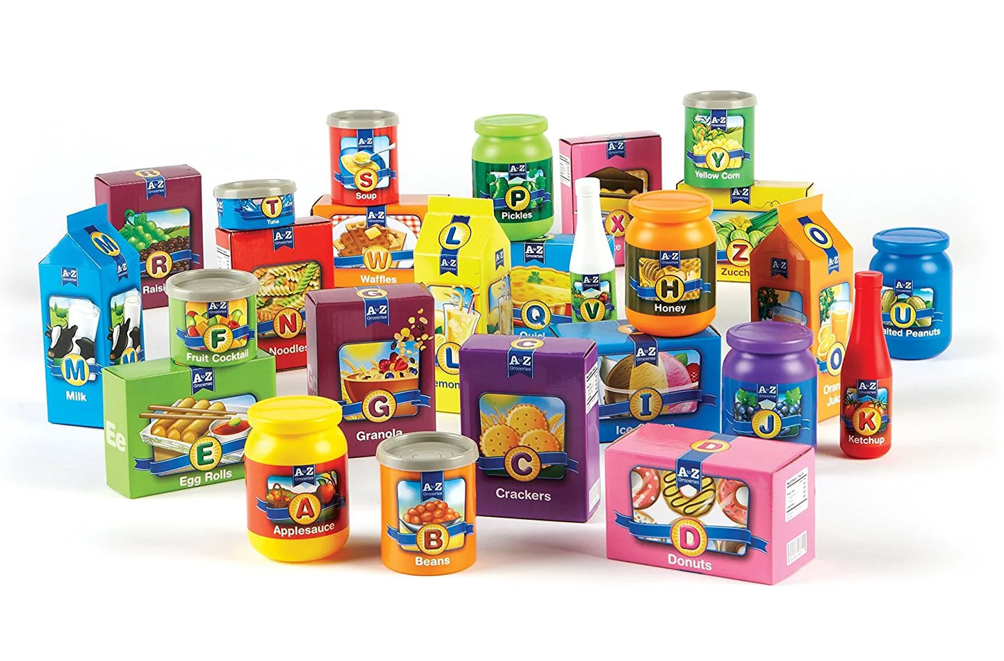Learning Resources A to Z Alphabet Groceries