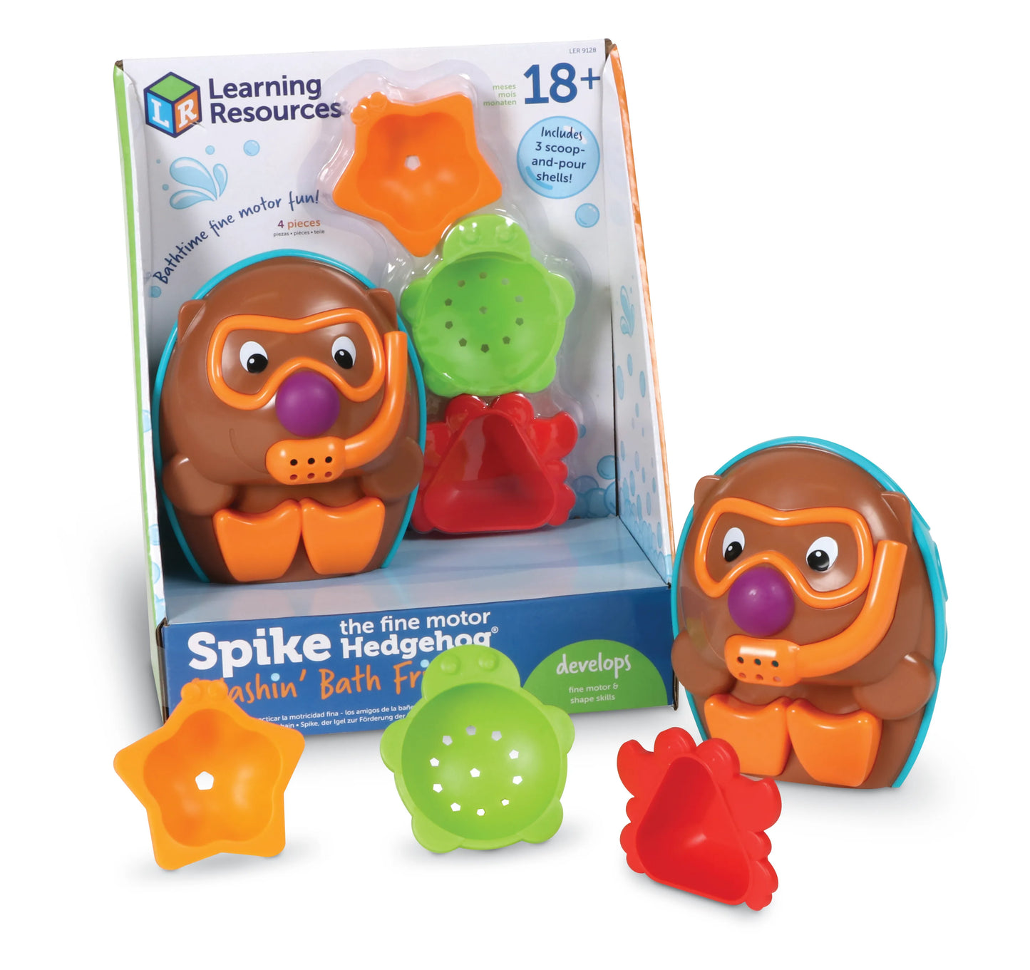 Learning Resources Spike Splashin' Bath Friends