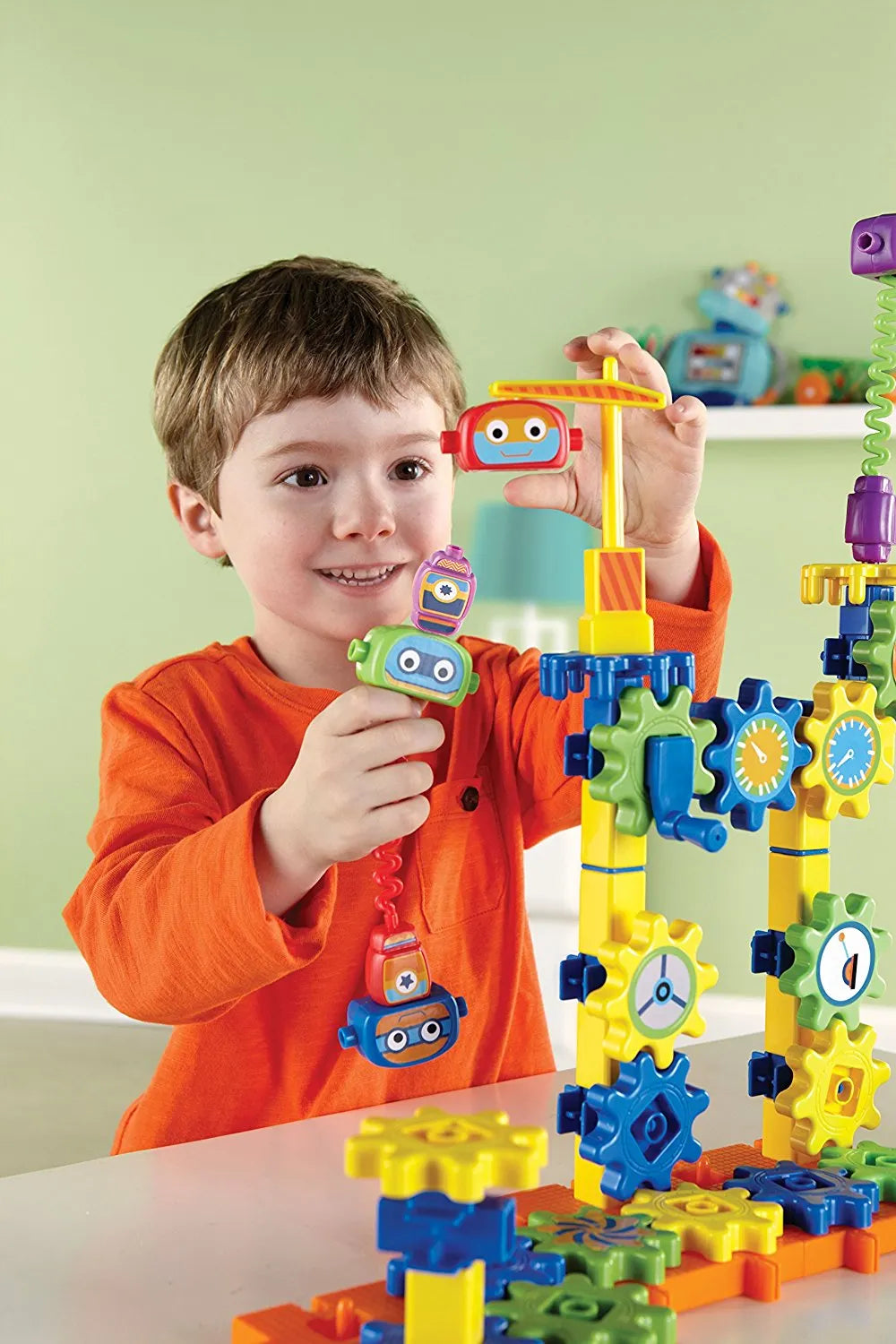 Learning Resources Gears! Gears! Gears!® Robot Factory Building Set