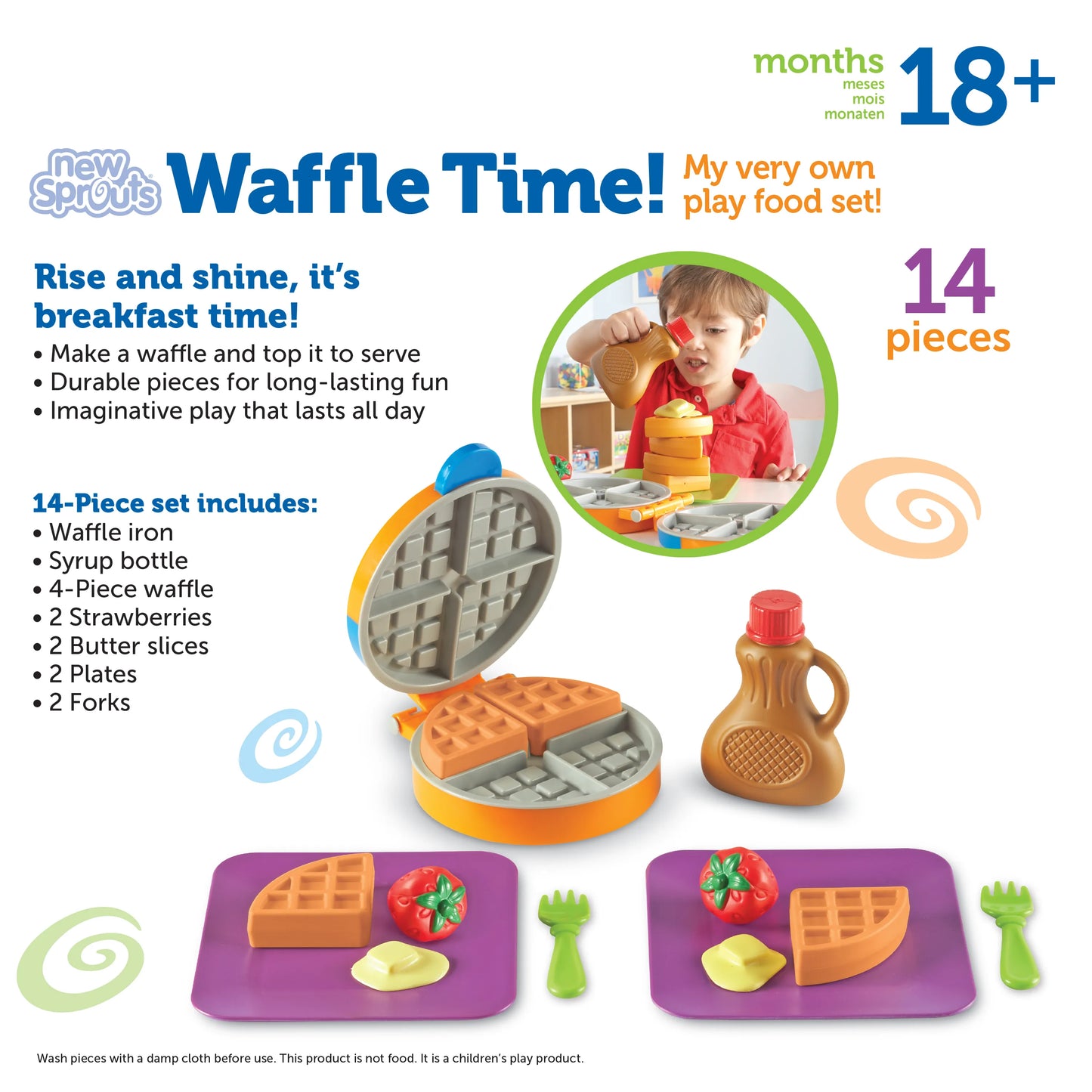 Learning Resources New Sprouts Waffle Time!