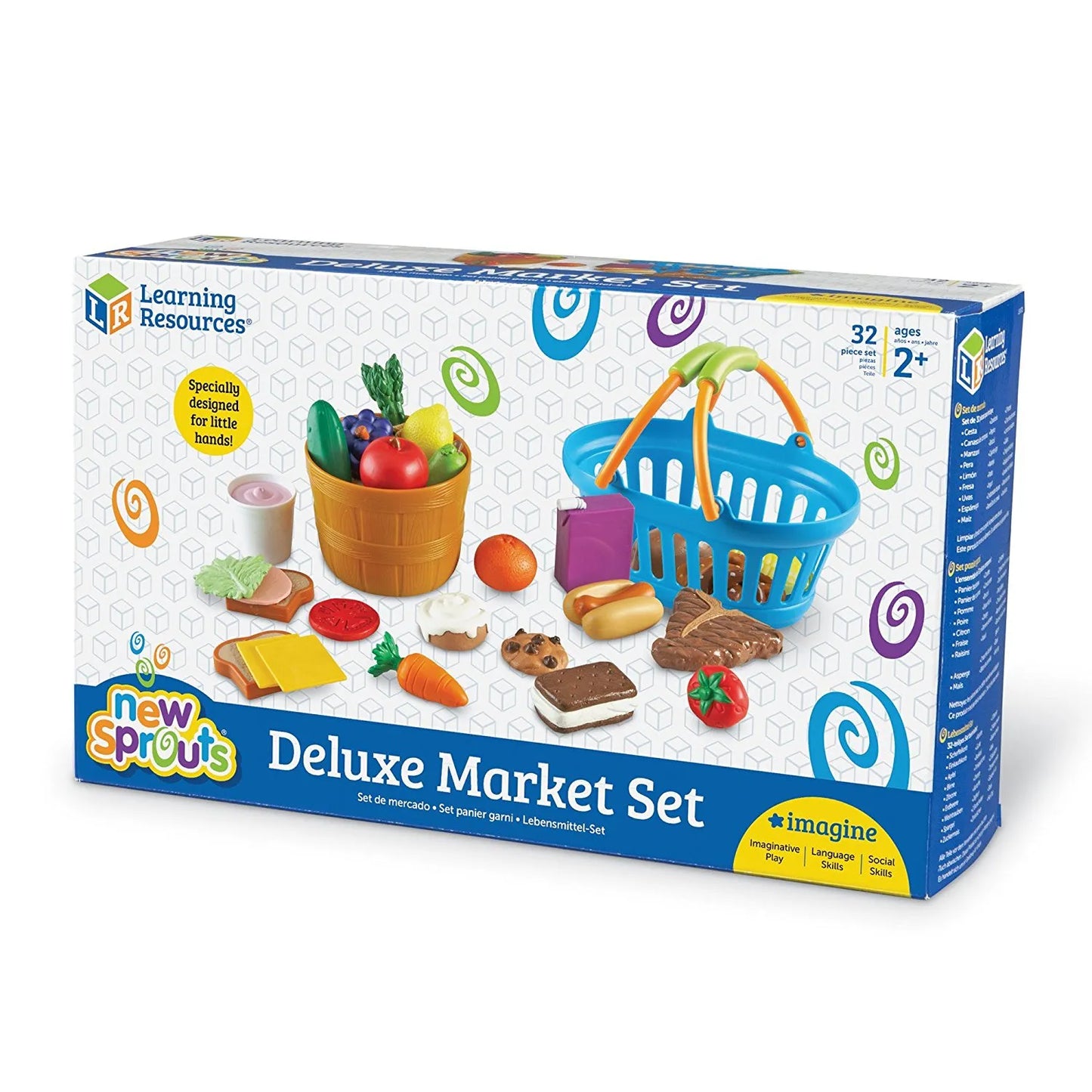 Learning Resources New Sprouts Deluxe Market Set