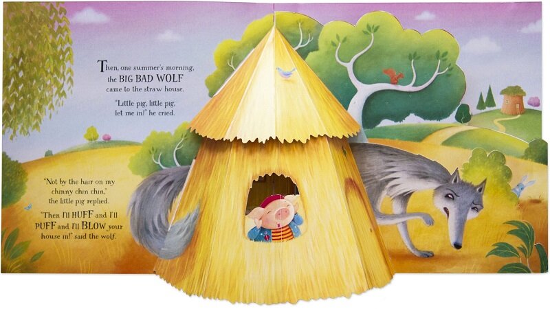 Usborne Pop-Up Three Little Pigs 三隻小豬3D立體紙板書