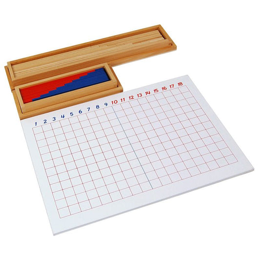 Kindermatic Montessori Subtraction Strip Board 蒙特梭利 減法板