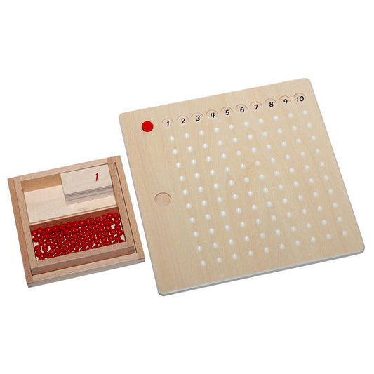 Kindermatic Montessori Multiplication Bead Board 蒙特梭利 乘法板
