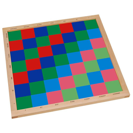 Kindermatic Montessori Decimal Checker Board 蒙特梭利 正方形十進位乘法板