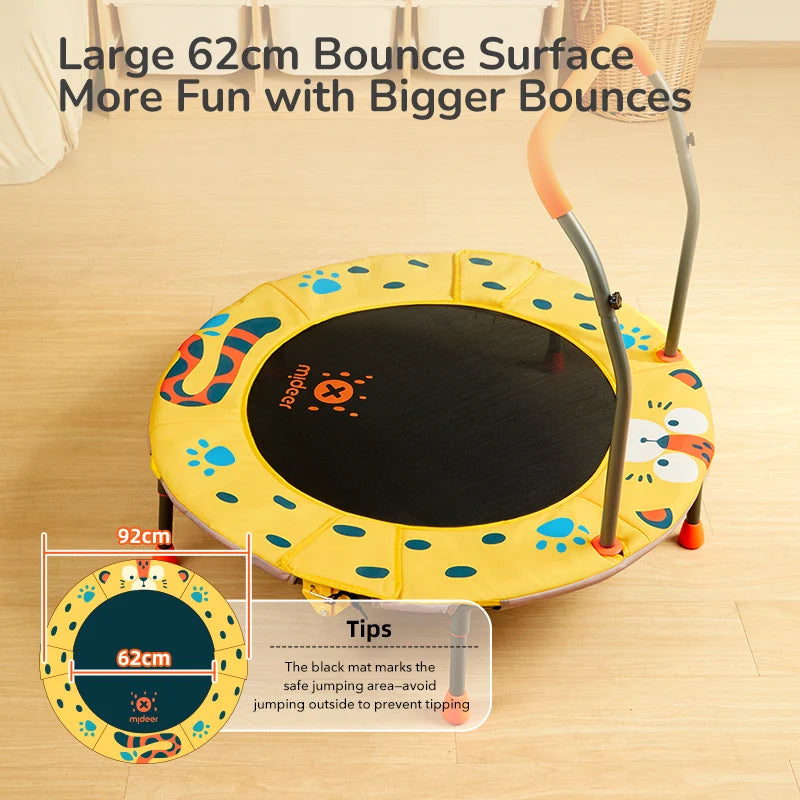 Leap Leopard Trampoline 兒童安全彈床 EN71 Safety Approval