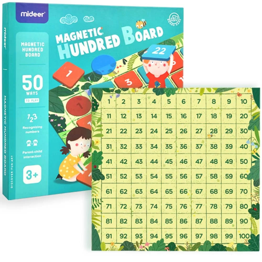 mideer Magnetic Hundred Board 磁性百板