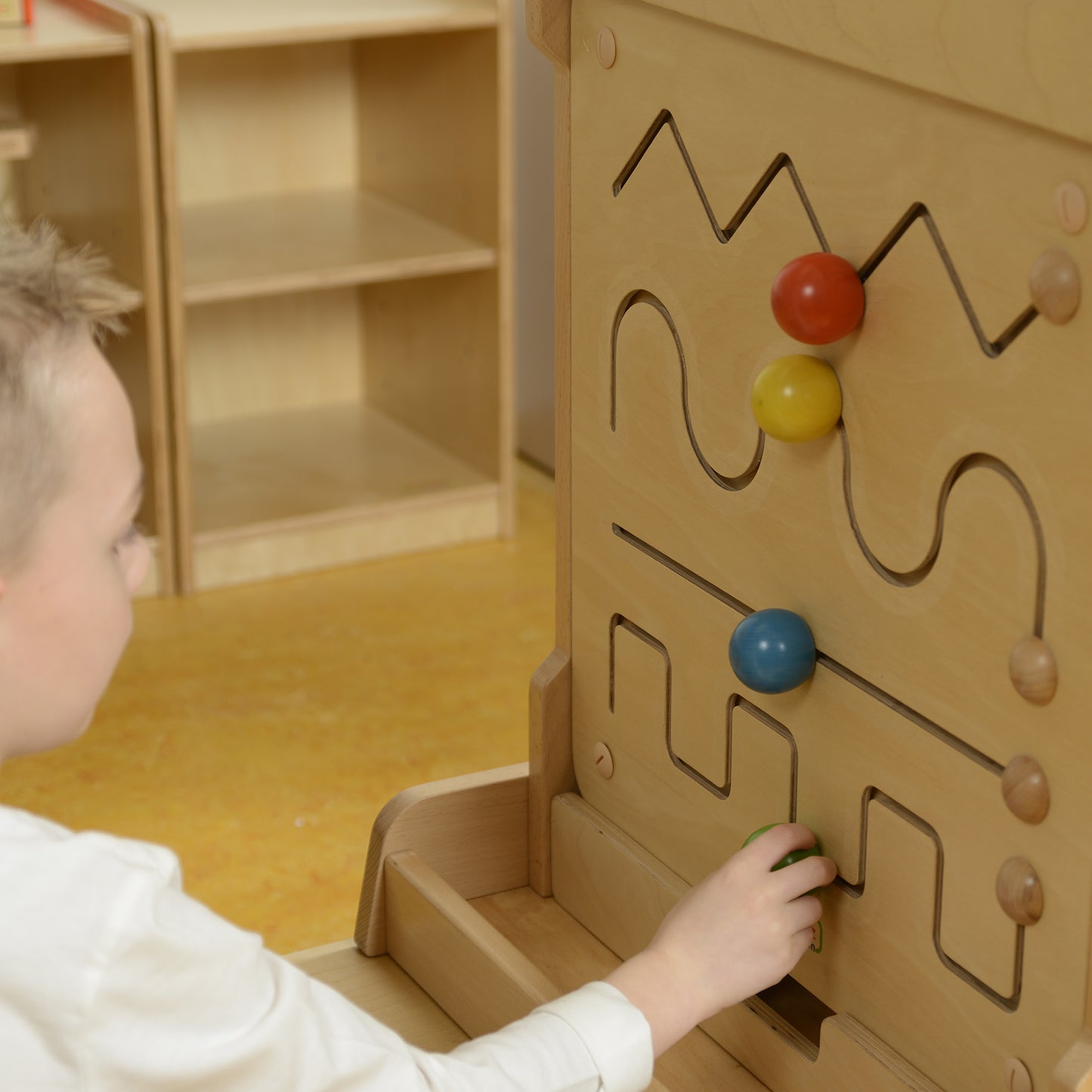 Masterkidz Wall Elements - Motor Skills Training Board 牆面遊戲 - 線條滑軌