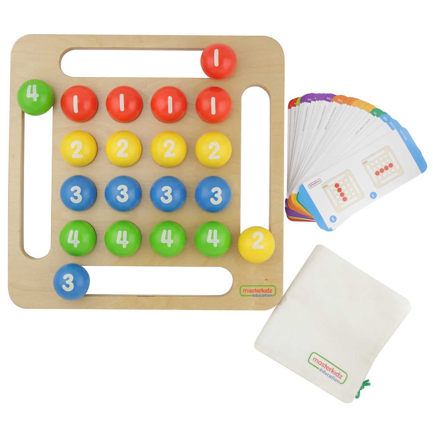 Masterkidz Jumbo Wooden Ball Game 三維概念木球遊戲