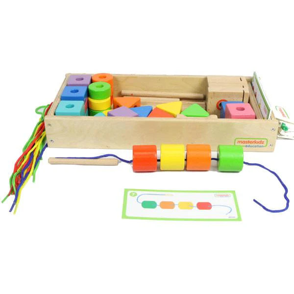 Masterkidz Jumbo Lacing Beads Set II 巨型穿珠套疊遊戲套裝 第二套 – MY SCHOOL BUS
