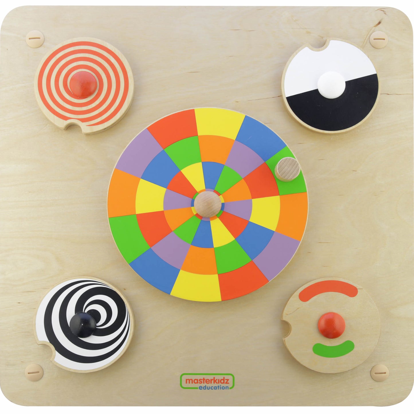 Masterkidz Wall Elements - Spinning Wheels 牆面遊戲 - 視覺旋轉遊戲