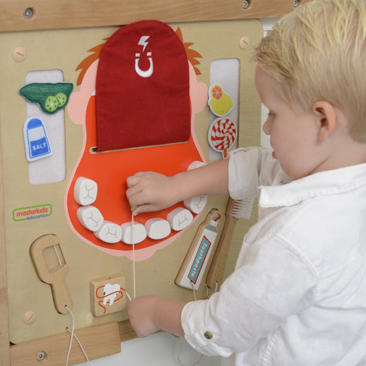 Masterkidz Wall Elements - Oral Care Learning Board 牆面遊戲 - 口腔健康學習板