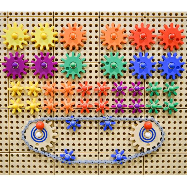 Masterkidz STEM WALL Gears and Chain Set 齒輪和鏈條套裝