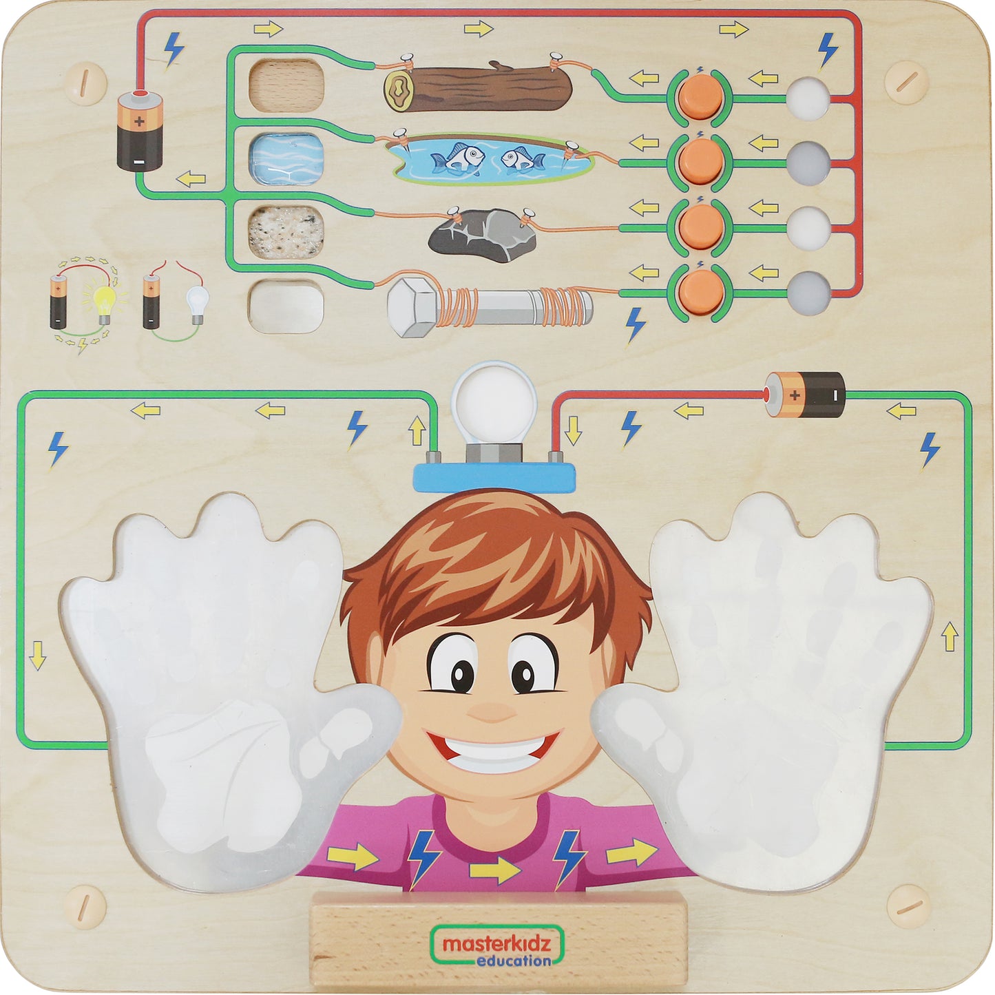 Wall Elements - Conductivity Experiment 牆面遊戲 - 物質導電性實驗板
