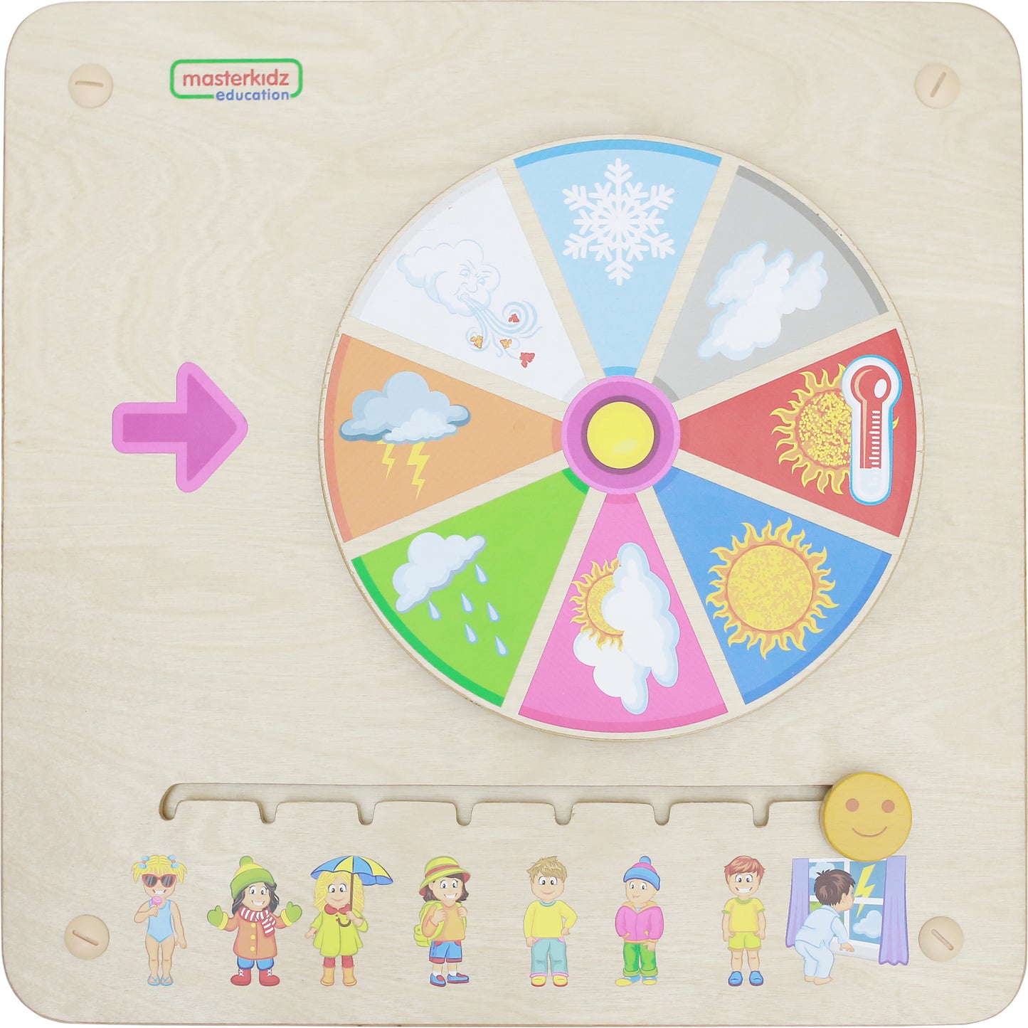 Masterkidz Wall Elements - Today's Weather 牆面遊戲 - 今天的天氣
