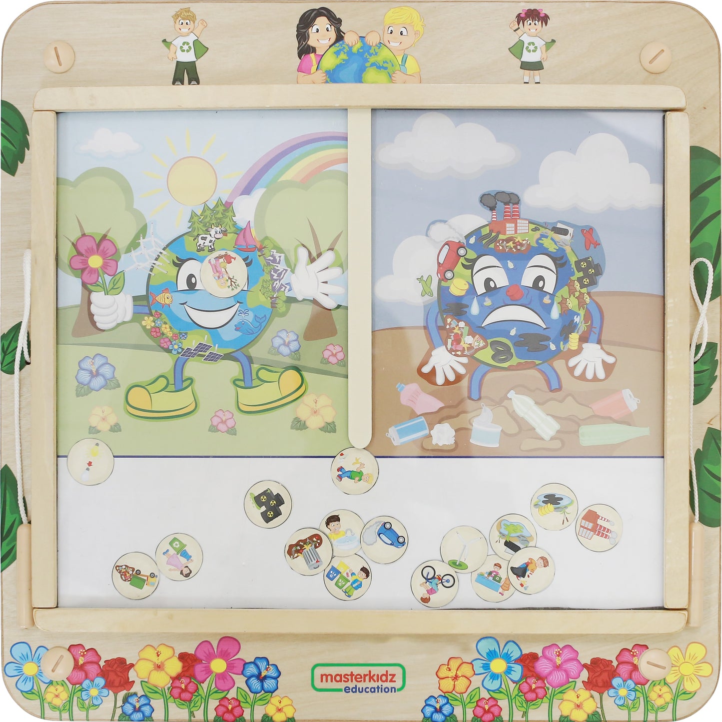 Masterkidz Wall Elements - We Love Our Earth 牆面遊戲 - 我愛地球