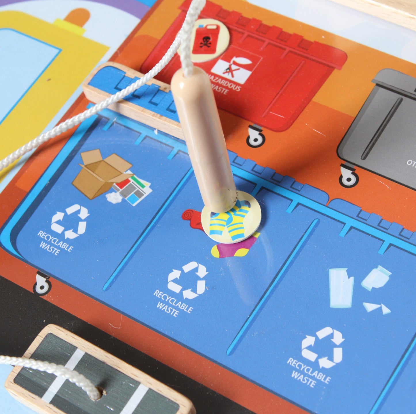 Masterkidz Wall Elements - Household Waste Classification 牆面遊戲 - 生活垃圾分類