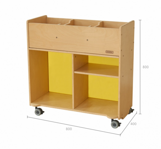 Masterkidz Book Station with Transparent Back 透明背板移動書站