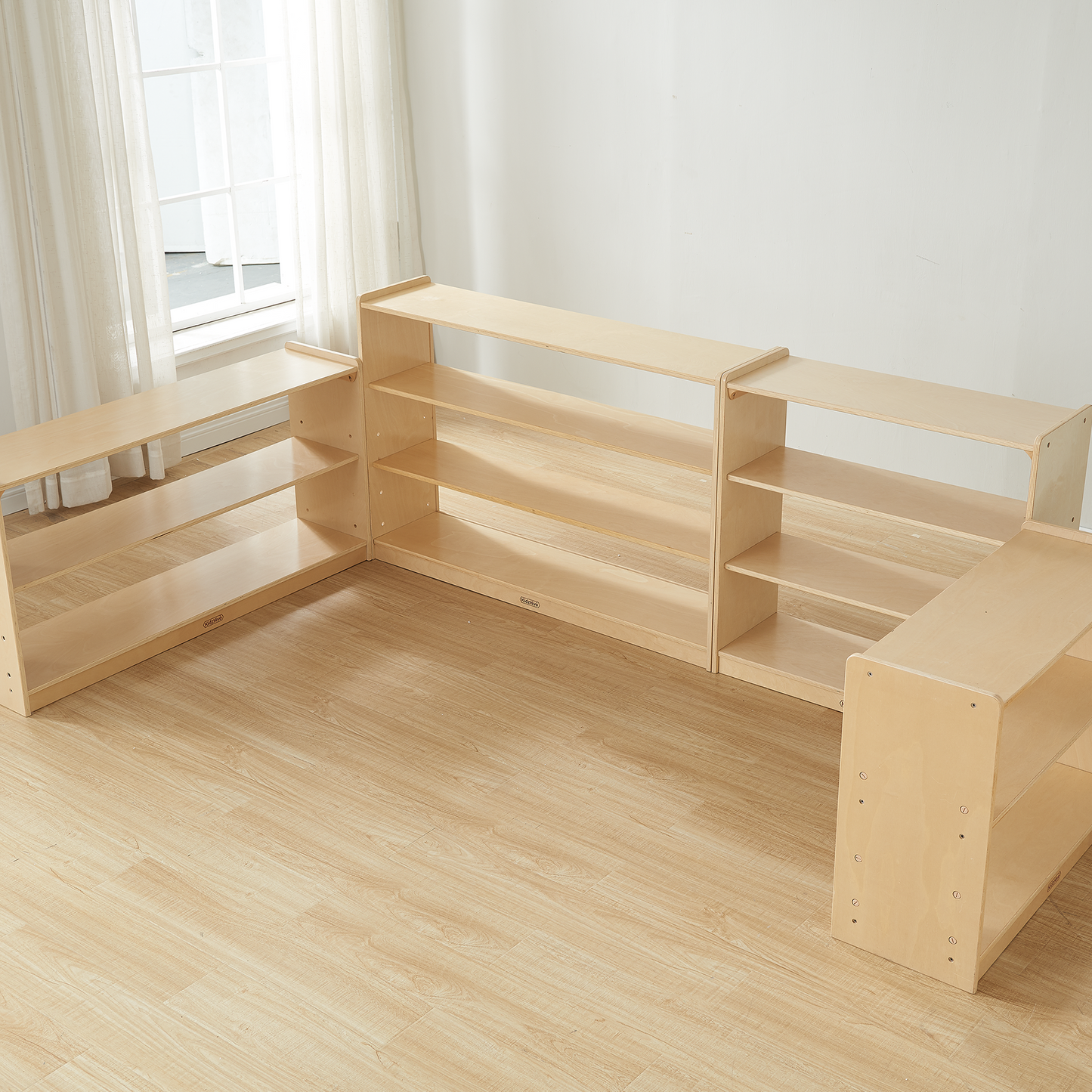 Masterkidz Norwood H800 × L800 x D300mm Shelving Unit Wooden 實木層櫃 (without storage tray 不包含收納箱)