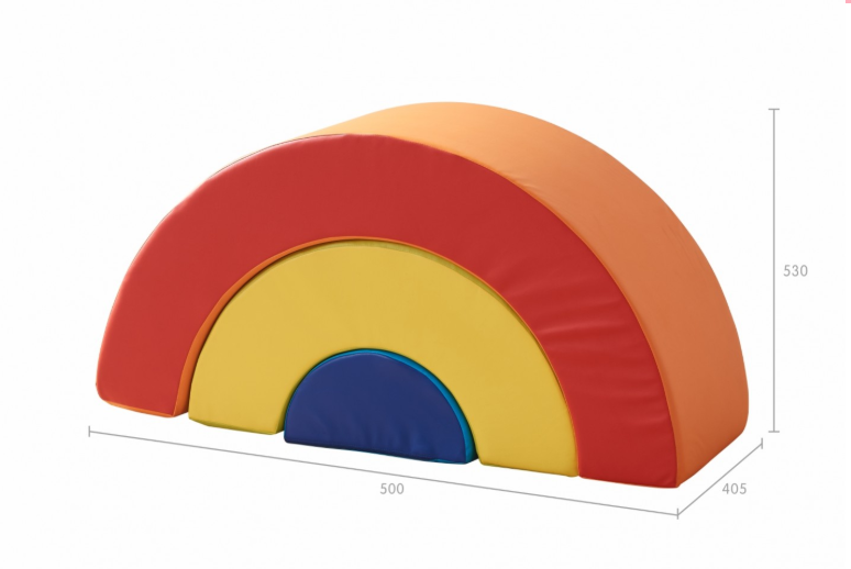 Masterkidz 3-Piece Soft Foam Stacking Rainbow 三件式軟泡棉彩虹疊疊樂