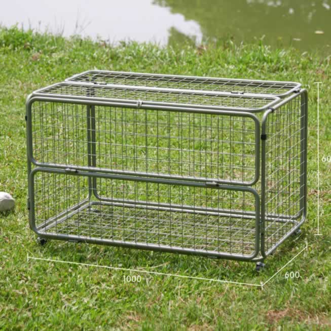Masterkidz Outdoor & Inddor Lockable Mesh Storage Trolley 可移動戶外室內儲物車