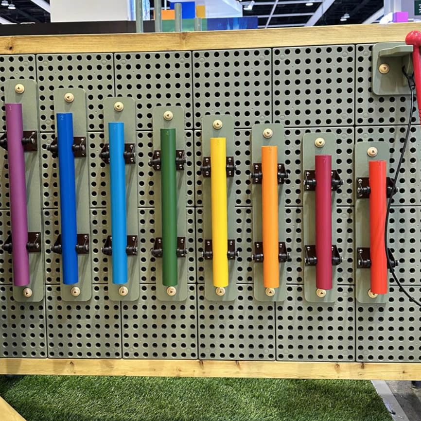 Materkidz Outdoor Rainbow Chime Set 八音管 室內戶外可用