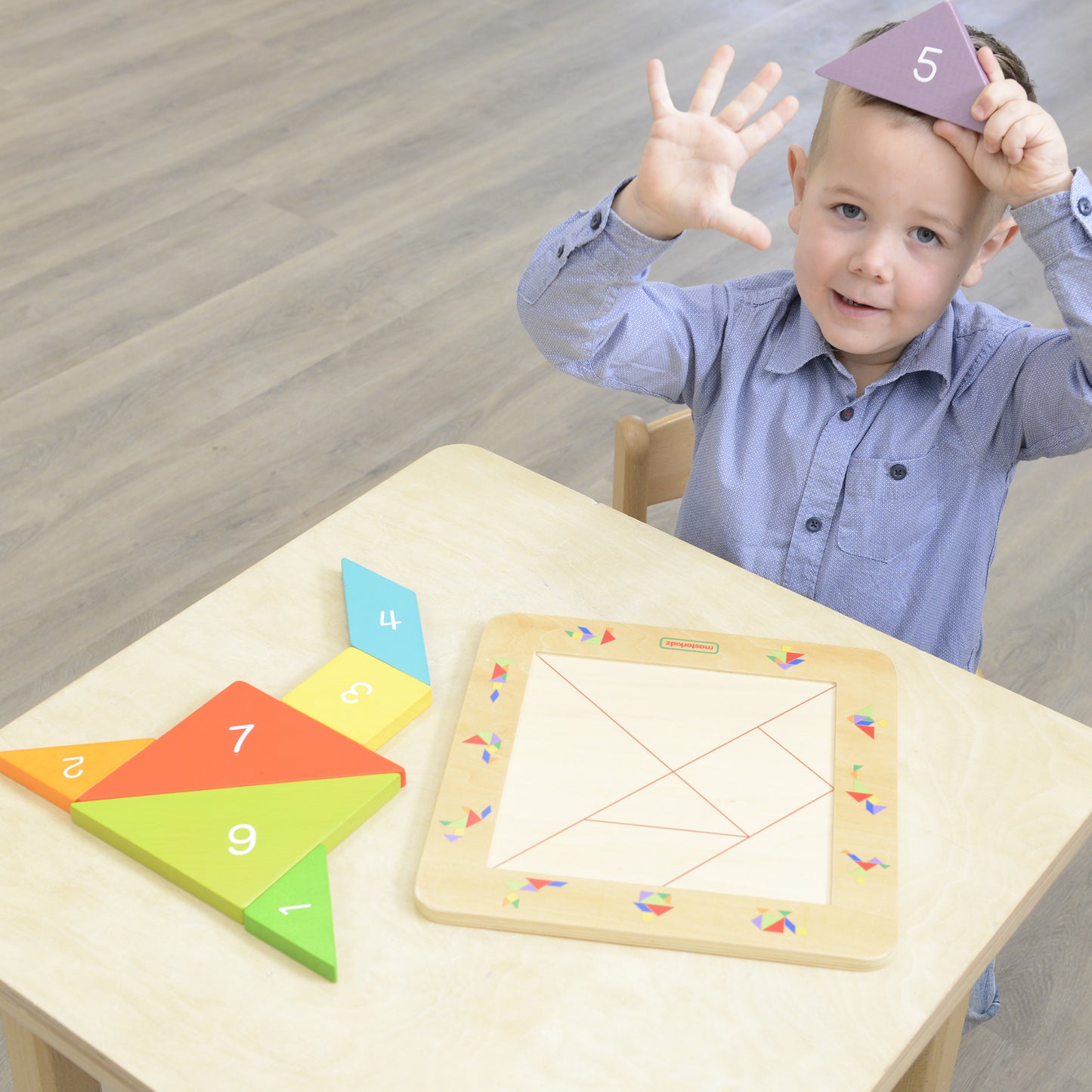 Masterkidz Jumbo Tangram Board 巨型七巧板