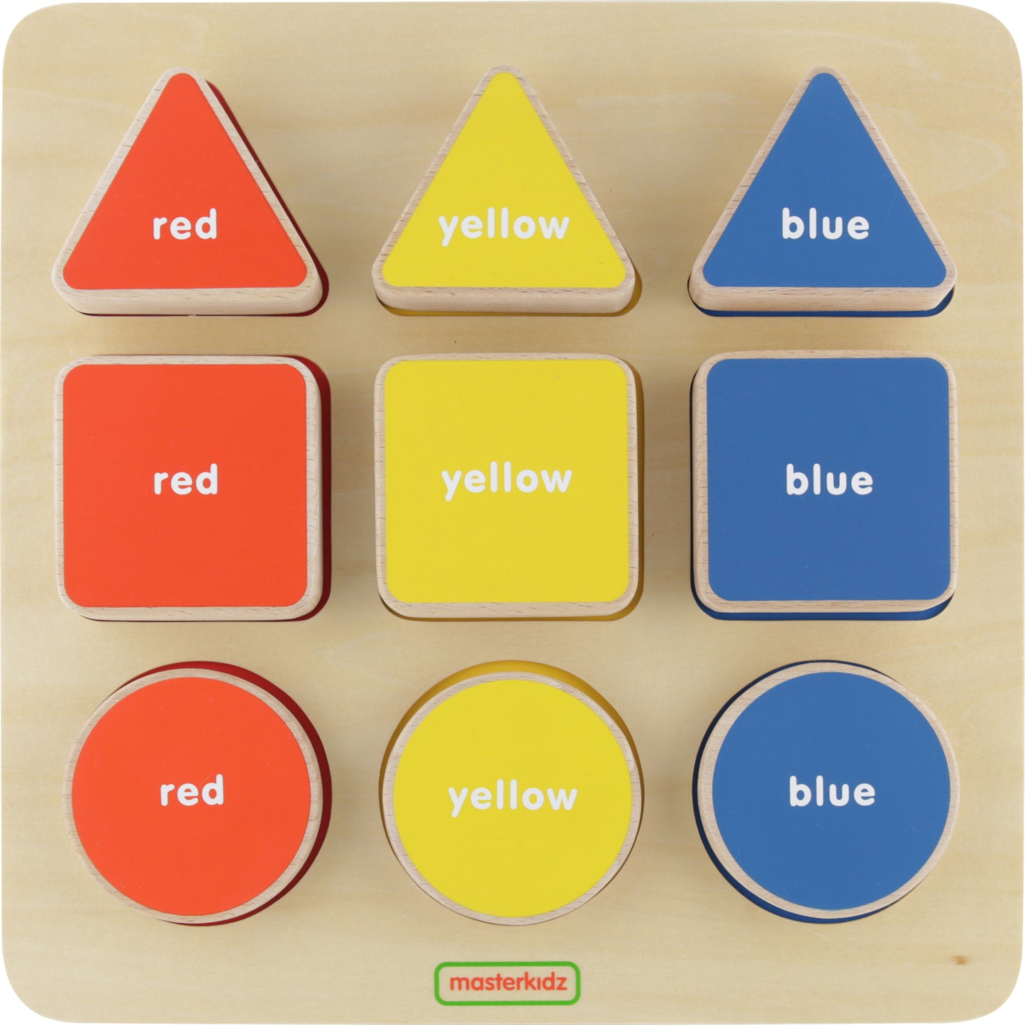 Masterkidz Geometric Peg Board 幾何顏色配對遊戲