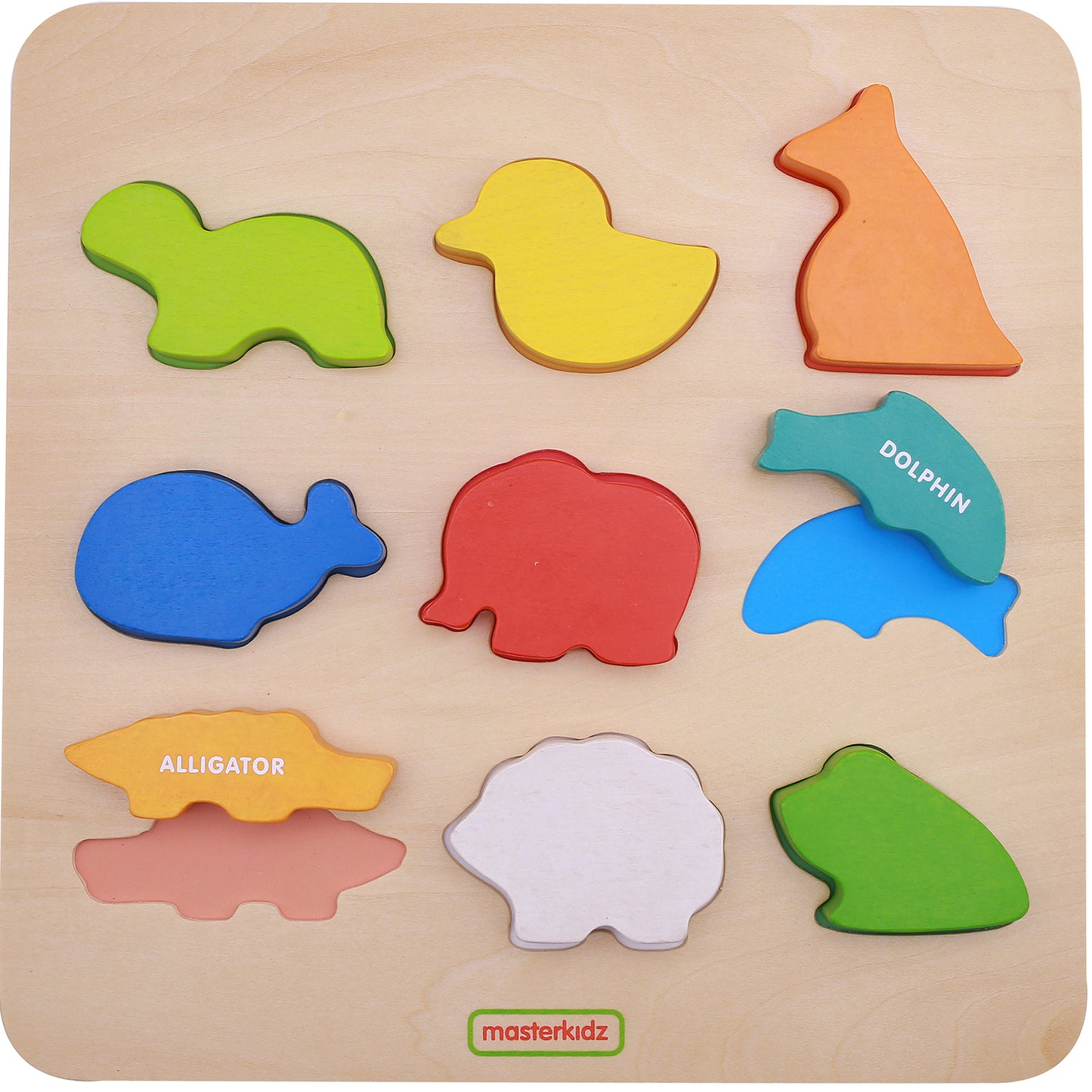 Masterkidz Animal Shape Sorting Board 動物配對學習板
