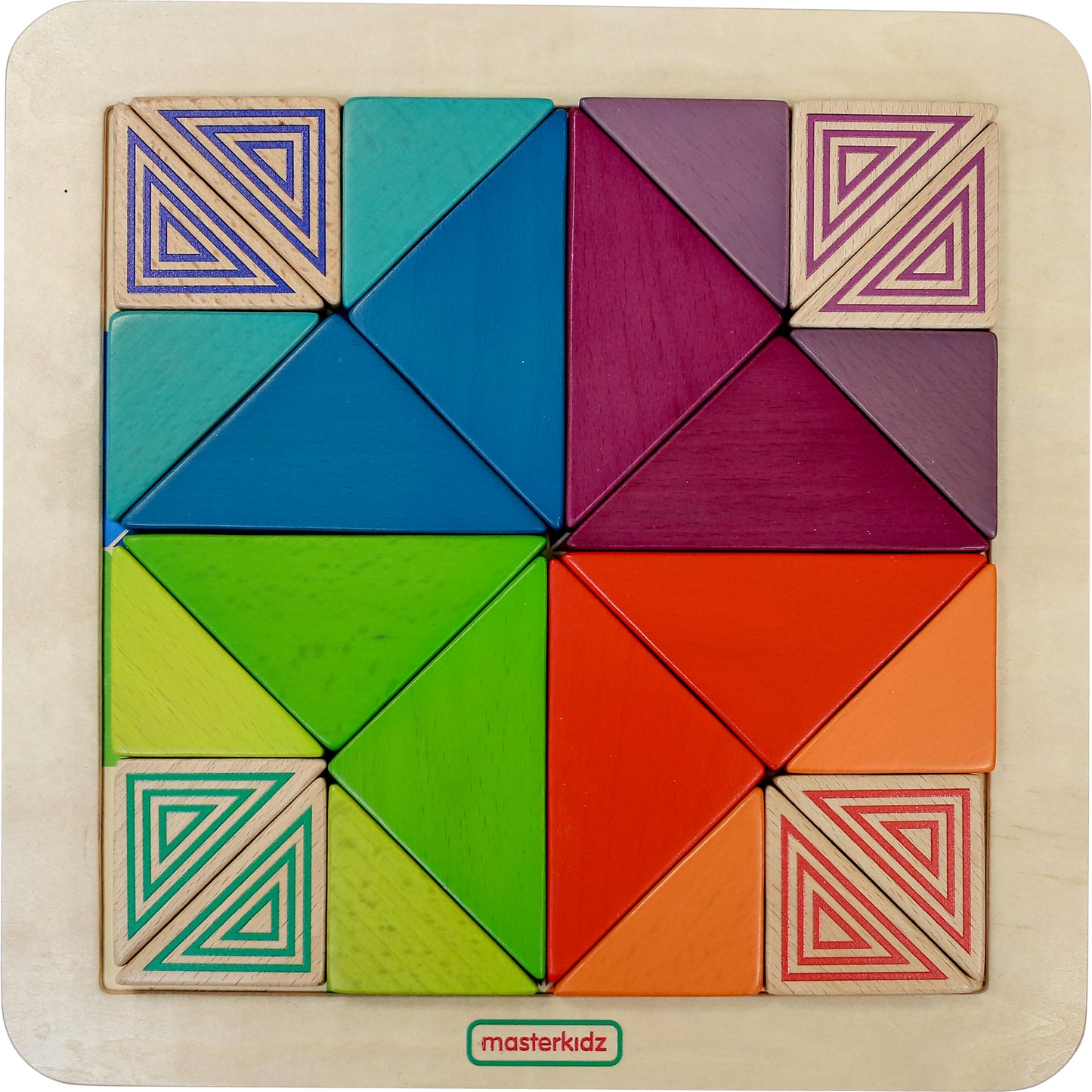 Masterkidz Triangle Mosaic Puzzle 三角形馬賽克拼塊遊戲