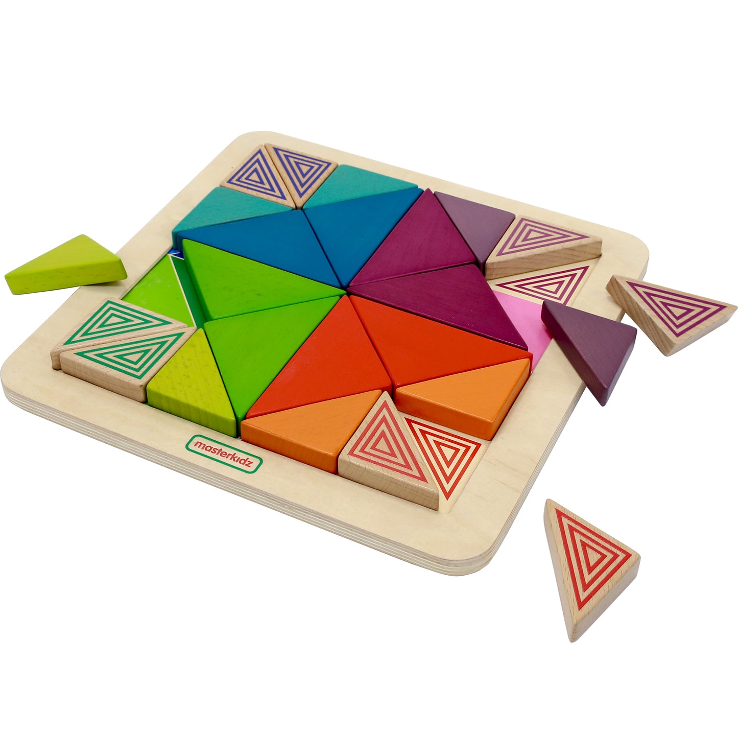 Masterkidz Triangle Mosaic Puzzle 三角形馬賽克拼塊遊戲