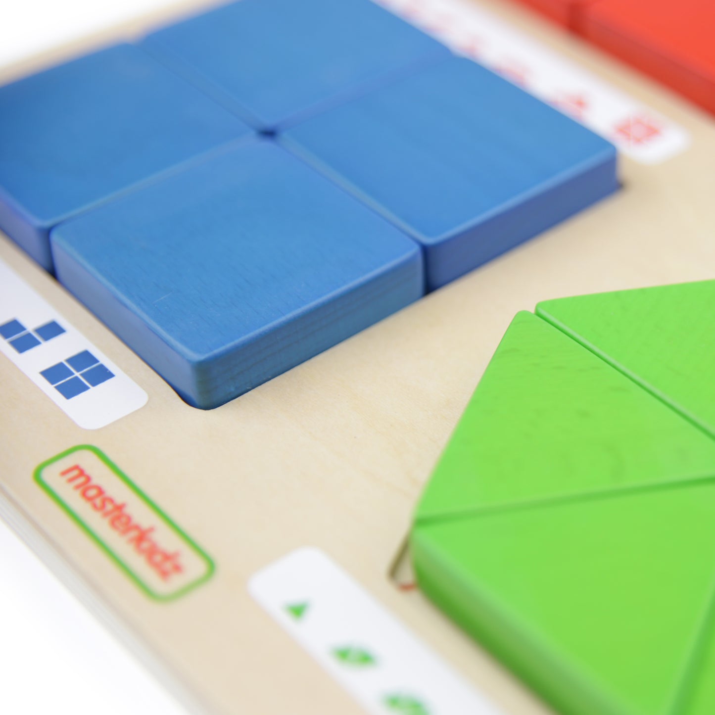 Masterkidz Geometric Shapes Building Fun 幾何形狀分拆與組成練習板