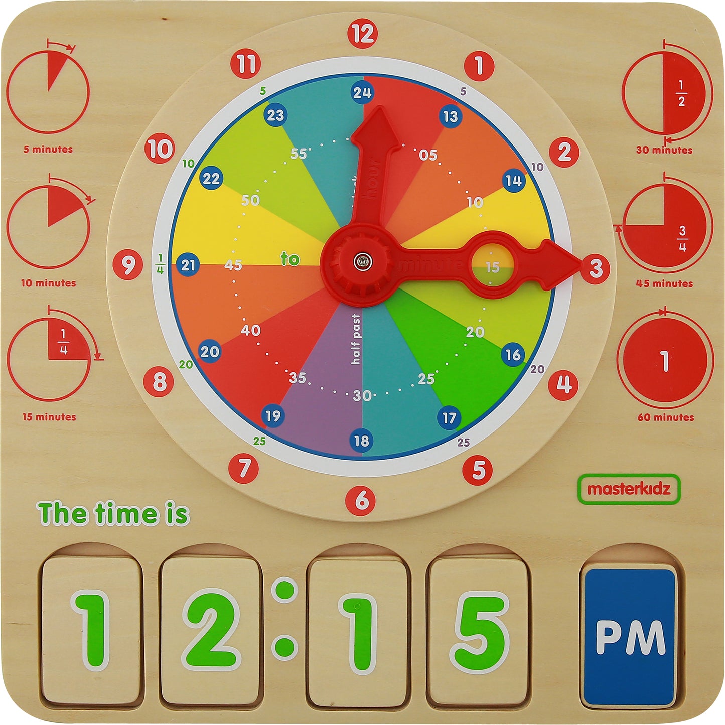 Masterkidz Time Teaching Board 時鐘學習板