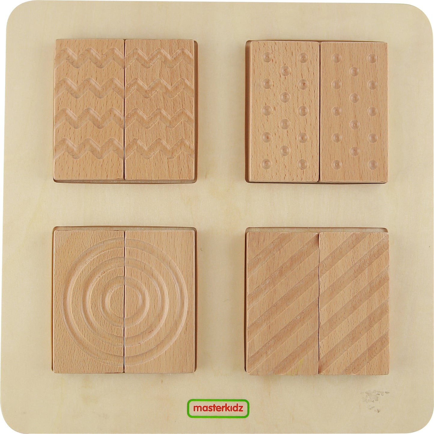 Masterkidz 2-Sided Tactile 'n Visual Matching Blocks 觸覺、視覺雙感官混合配對遊戲