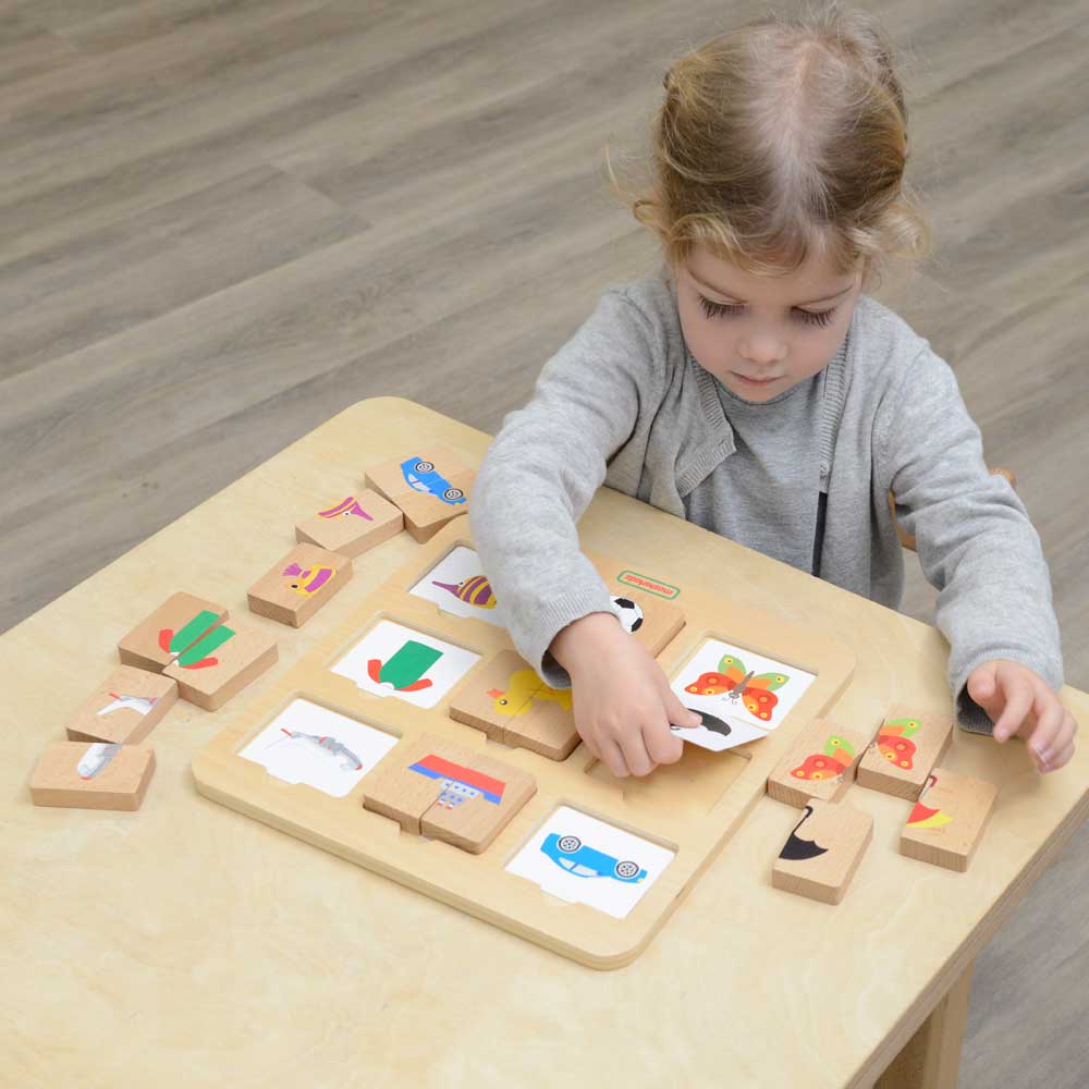 Masterkidz Object Matching 黑影配對遊戲學習板