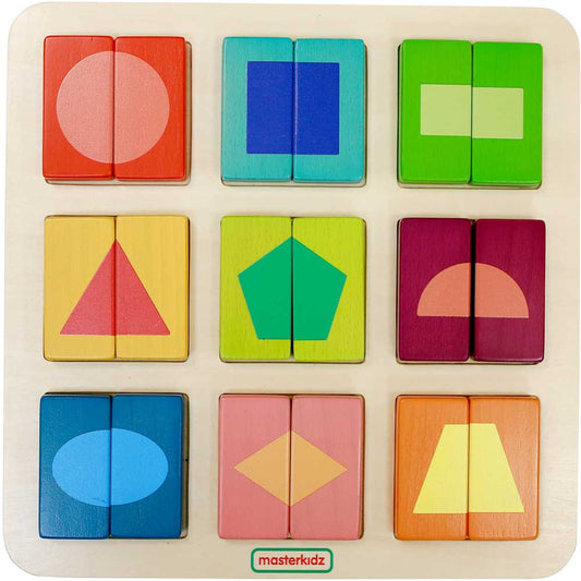 Masterkidz Shape and Symmetry Learning Board 形狀分類分解遊戲板