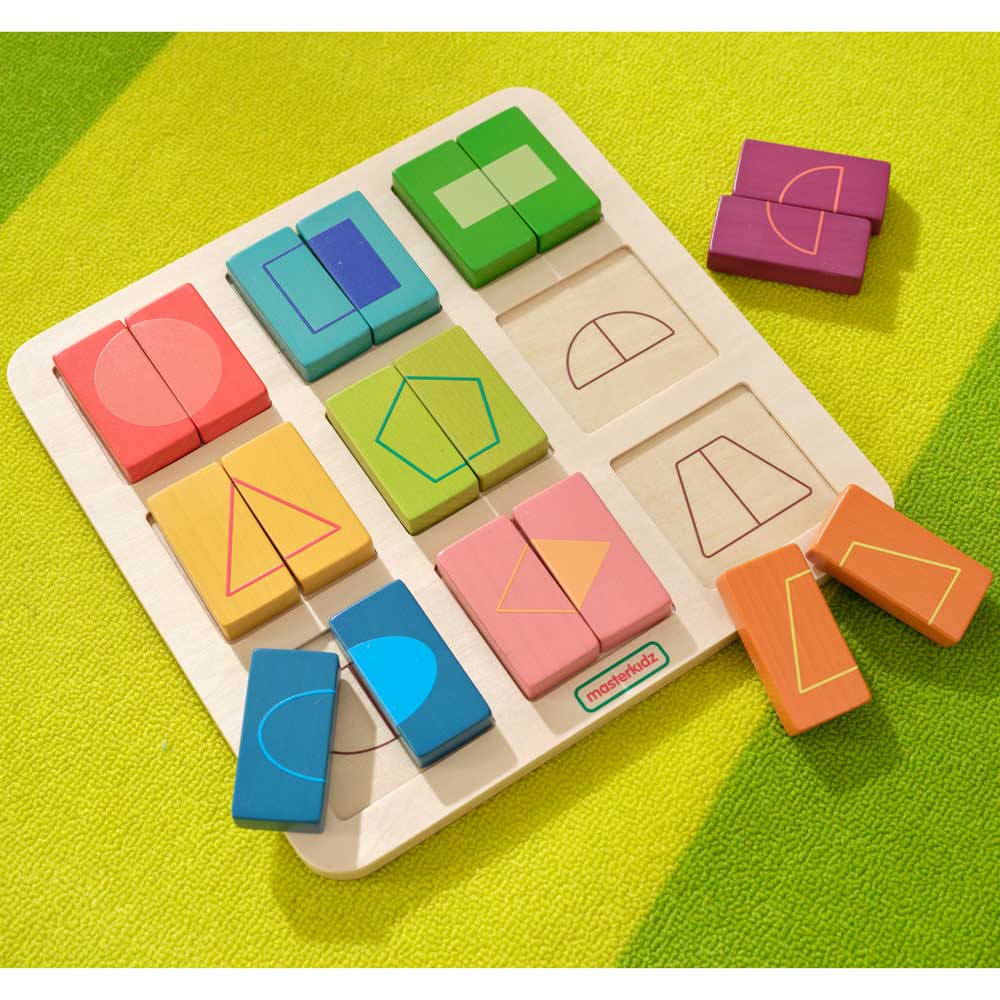 Masterkidz Shape and Symmetry Learning Board 形狀分類分解遊戲板