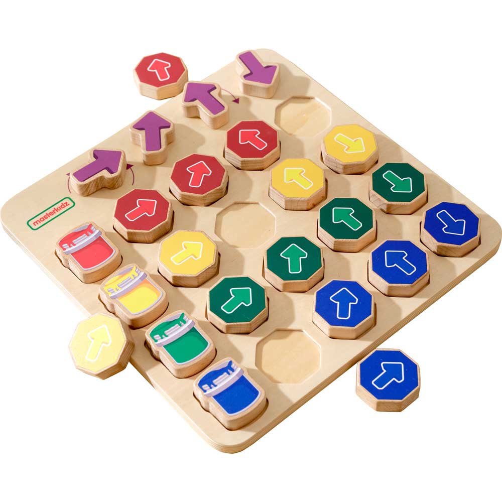 Masterkidz Directions and Colours Learning Board 方向與顏色分類學習板