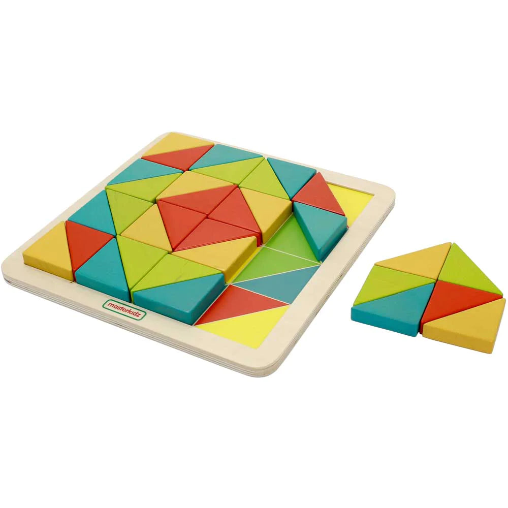 Masterkidz Creative Play Tiles - Triangular 創意馬賽克 - 三角塊