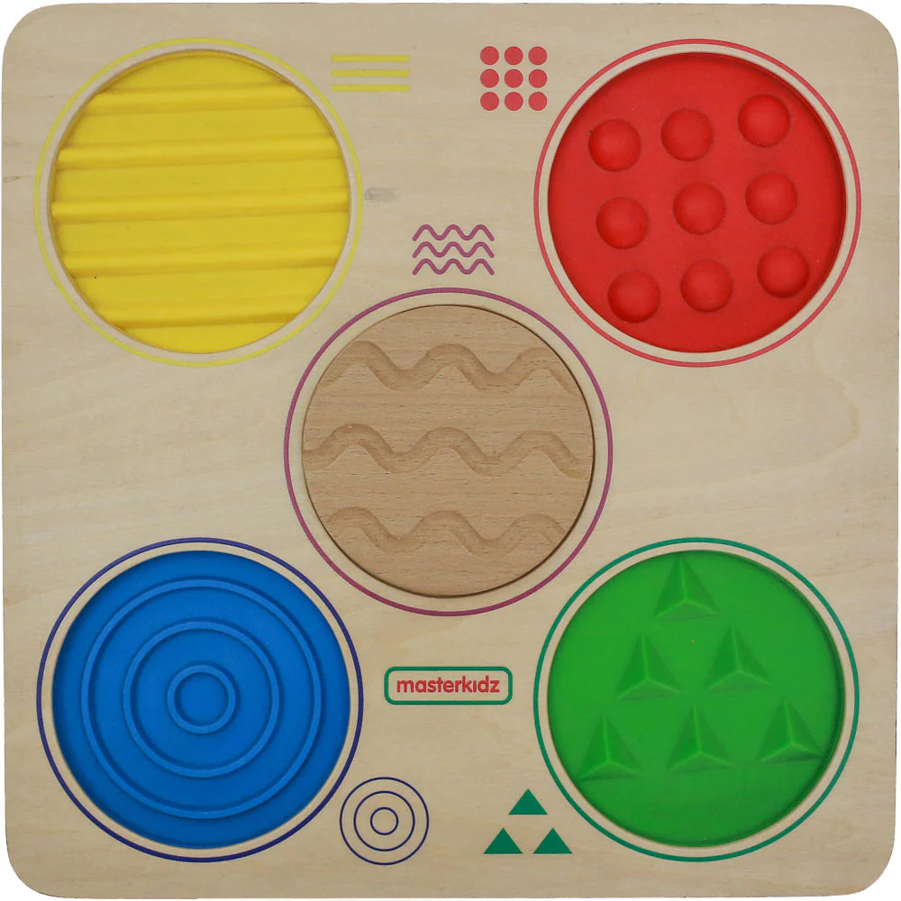 Masterkidz Tactile Stimulation Sensory Board MY SCHOOL BUS masterkidz-tactile-stimulation-sensory-board-my-school-bus