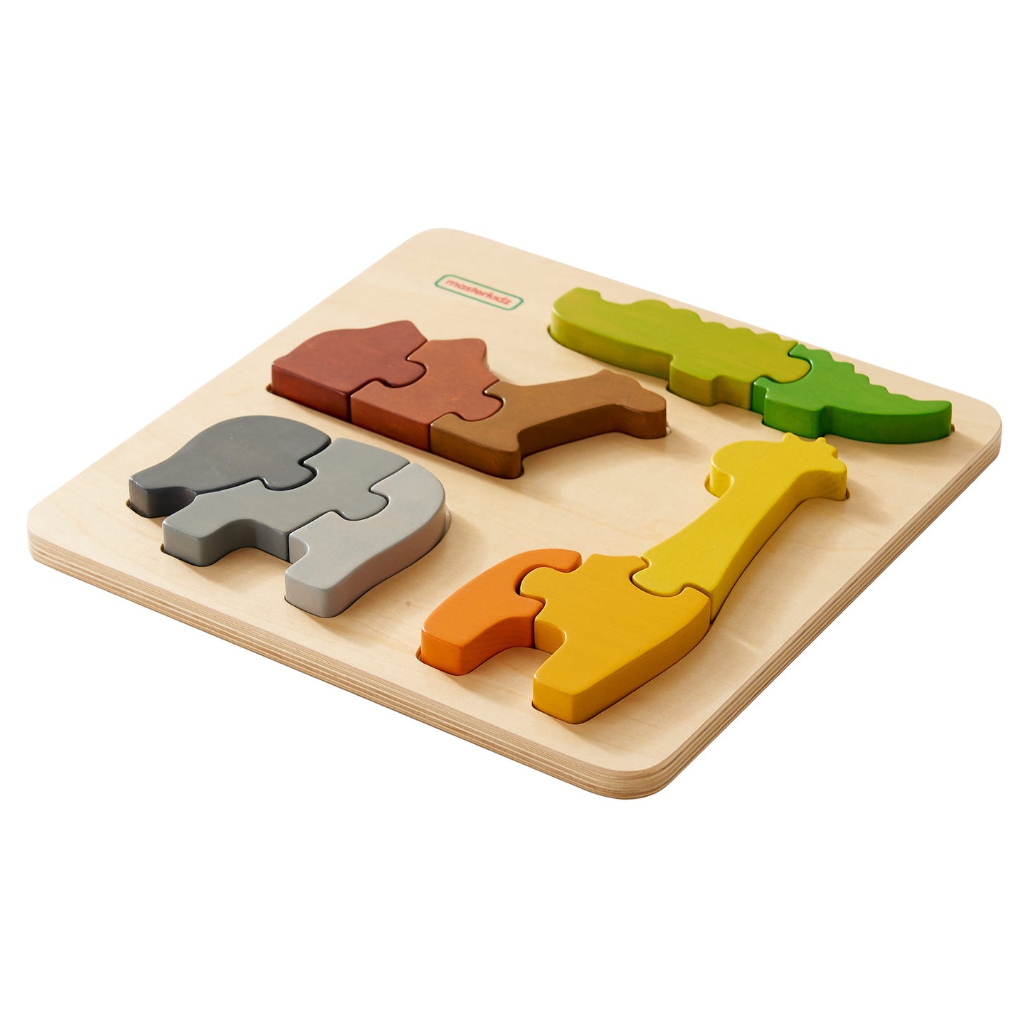 Masterkidz Chunky Jigsaw Puzzle - Safari 嵌入式拼圖 - 森林動物