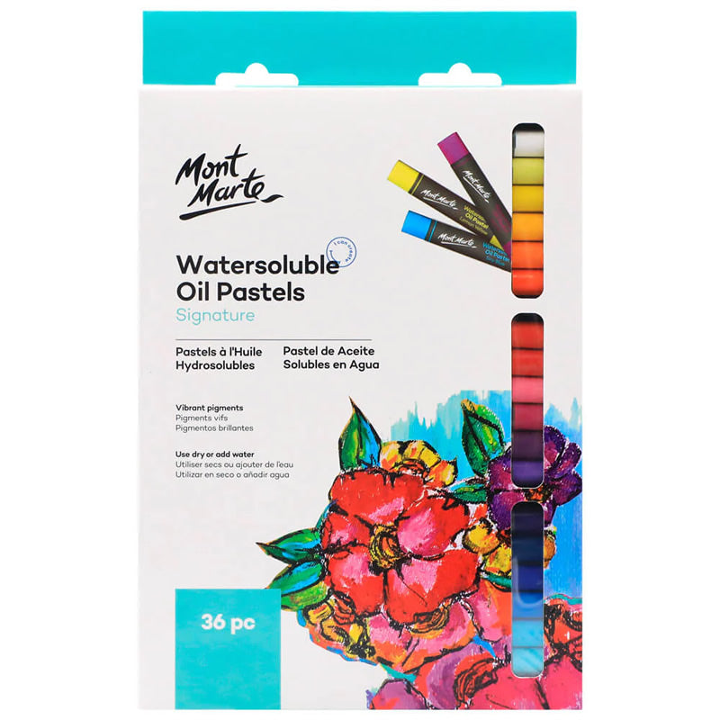 Mont Marte Watersoluble Oil Pastels Signature 水溶油粉彩