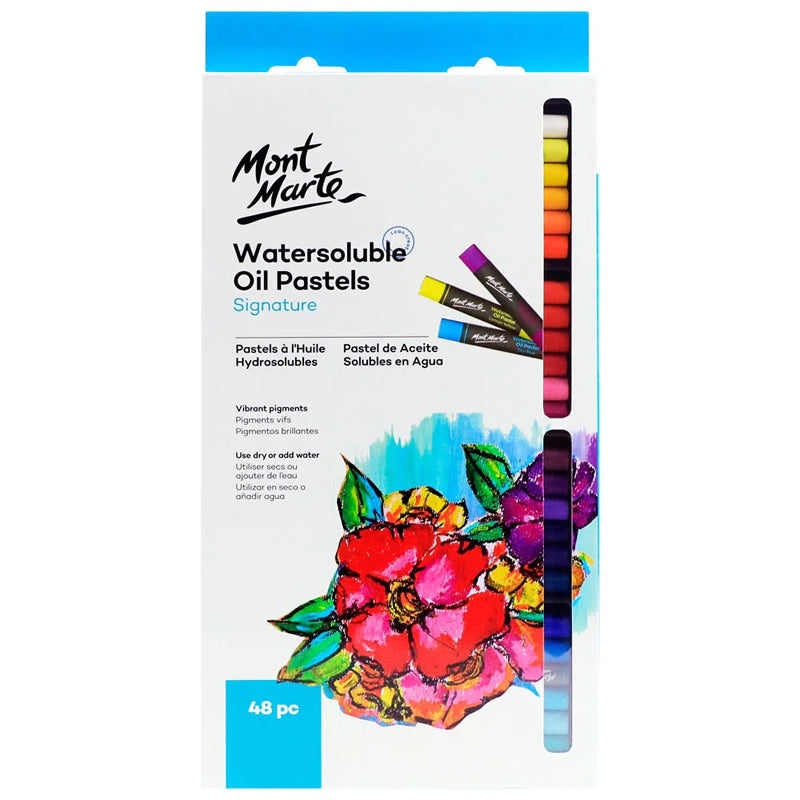 Mont Marte Watersoluble Oil Pastels Signature 水溶油粉彩