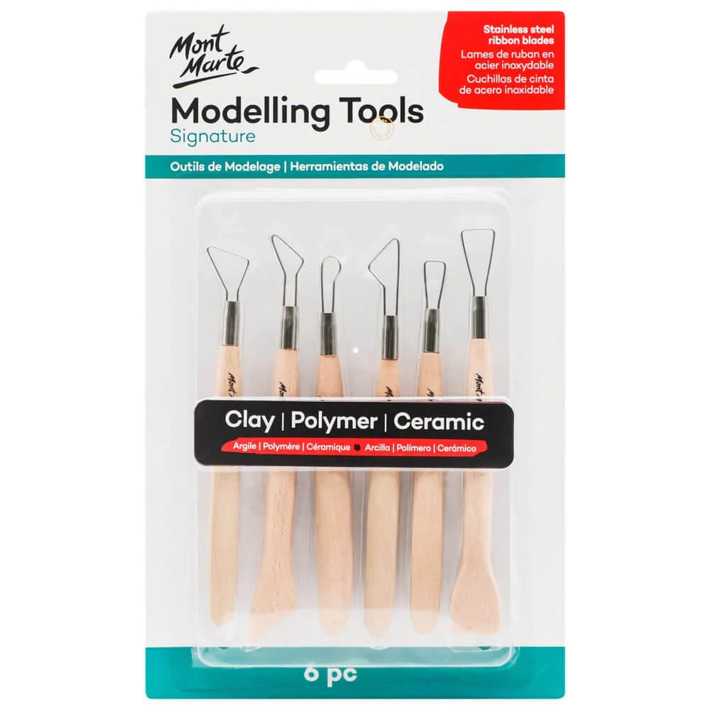 Mont Marte Clay & Modelling Tools Signature 陶泥粘土塑模工具套裝