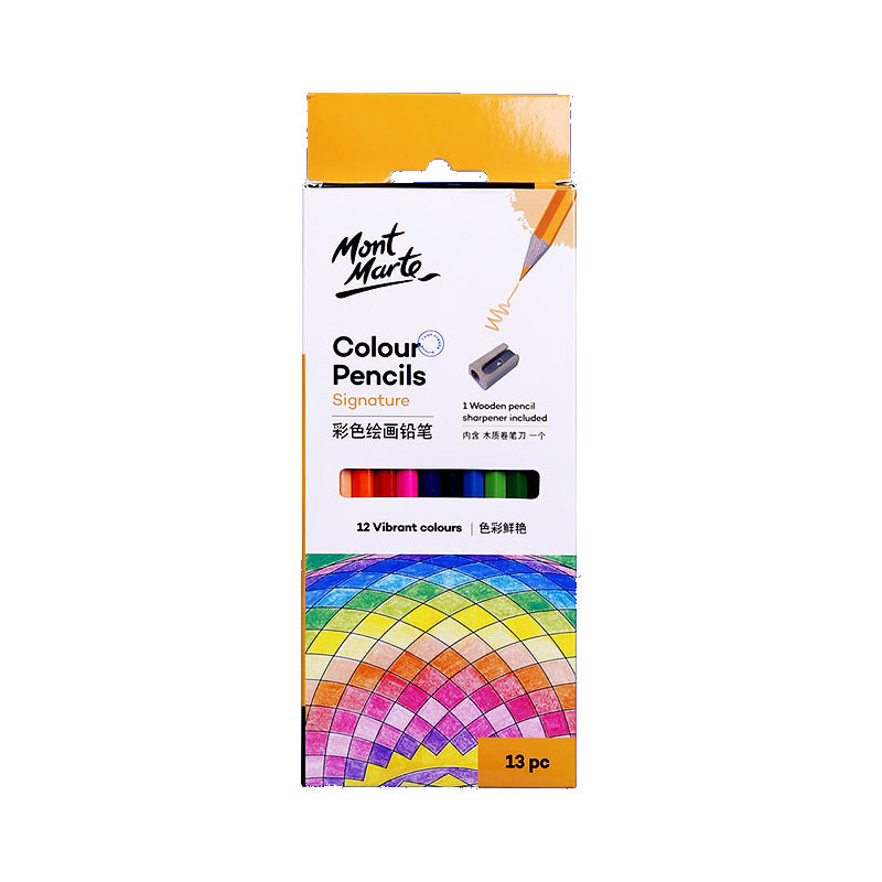 Mont Marte Colour Pencils Signature 彩色繪畫鉛筆套裝