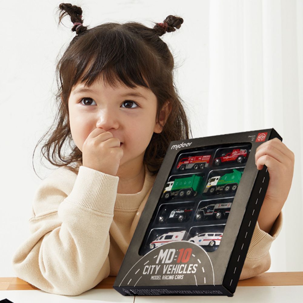 People Who Help Us Vehicles Set of 10架 城市中協助我們的交通工具