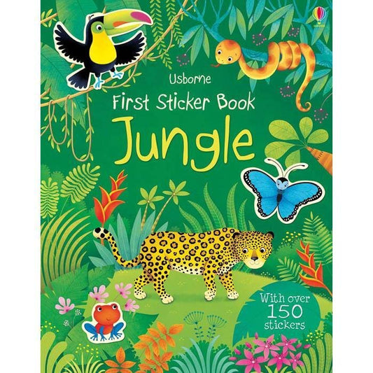 Usborne Jungle First Sticker Book 叢林貼紙書
