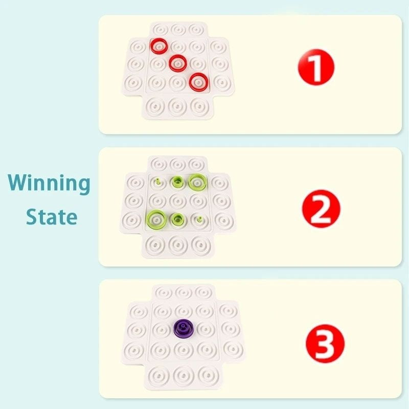 Ferrule Multiplayer Strategy Game 井字過三關套圈遊戲