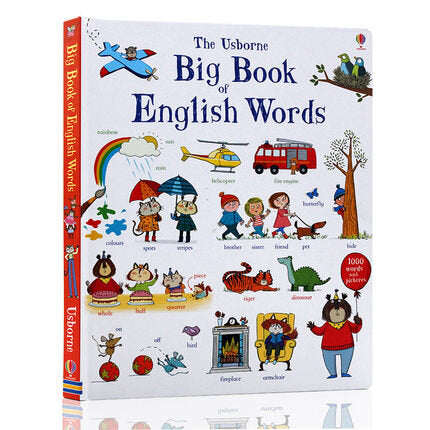 Usborne Big Book of English Words 幼兒常見英語圖解詞典